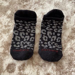 Leopard print Pure Barre socks